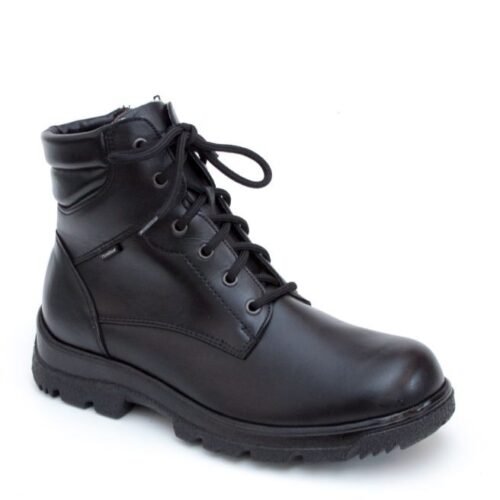 Topman miesten nahkanilkkurit villavuorella